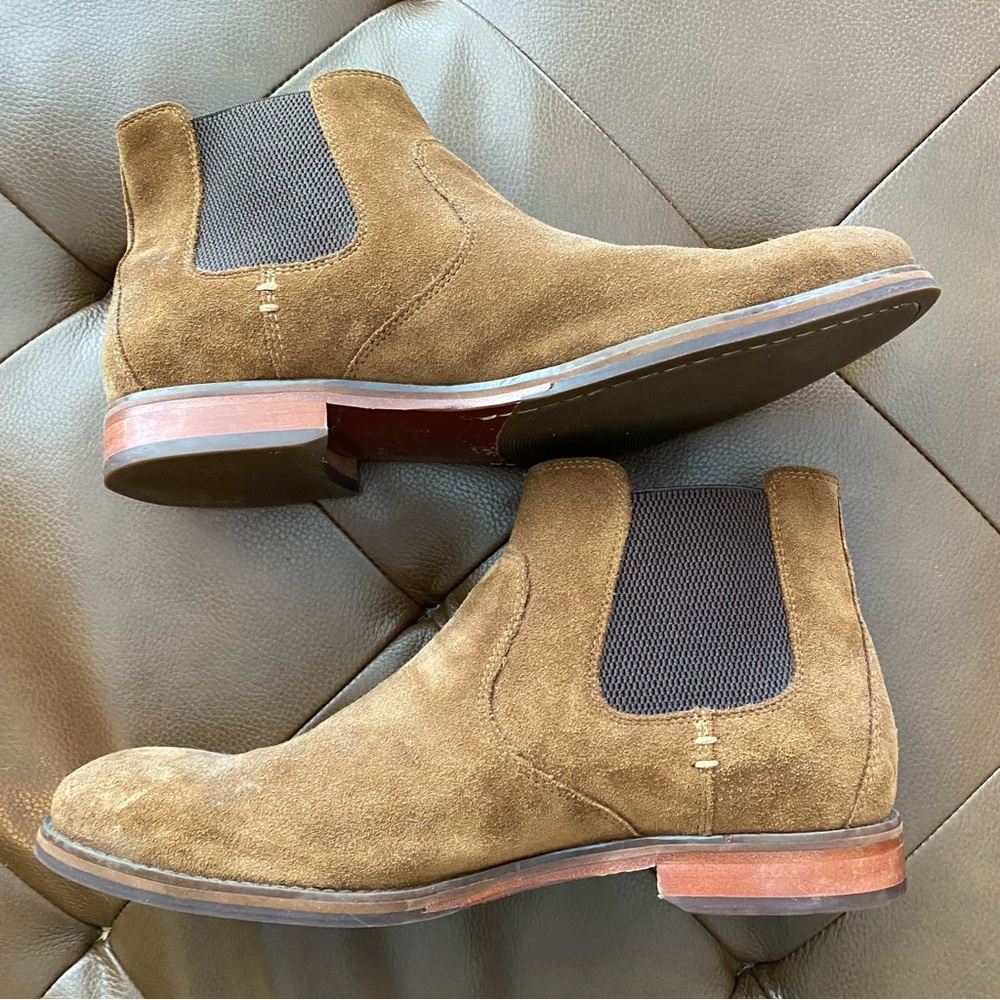 Johnston & Murphy Brown Suede Boots - Picture 5 of 8